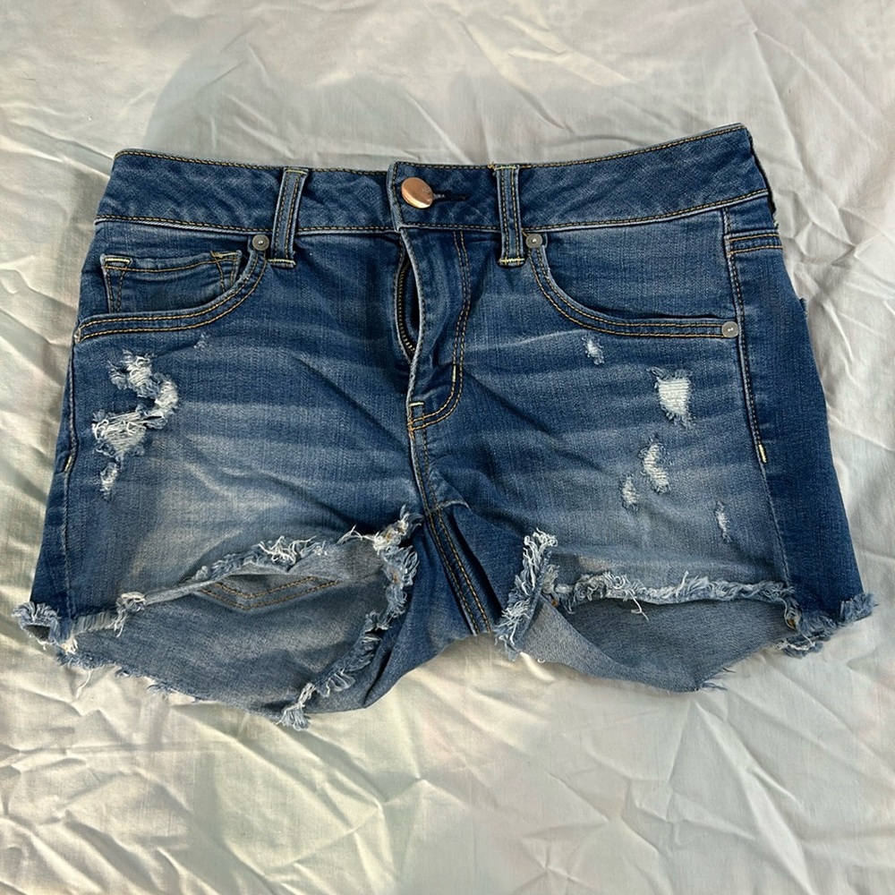 American eagle women’s jeans shorts